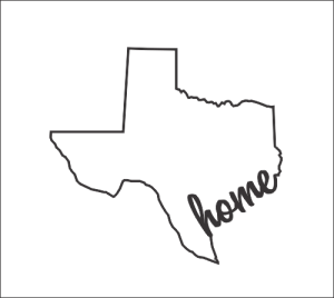 Home Texas Decal – HCG Signs